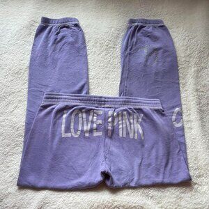 Victoria's Secret PINK Purple Sweatpants Size S